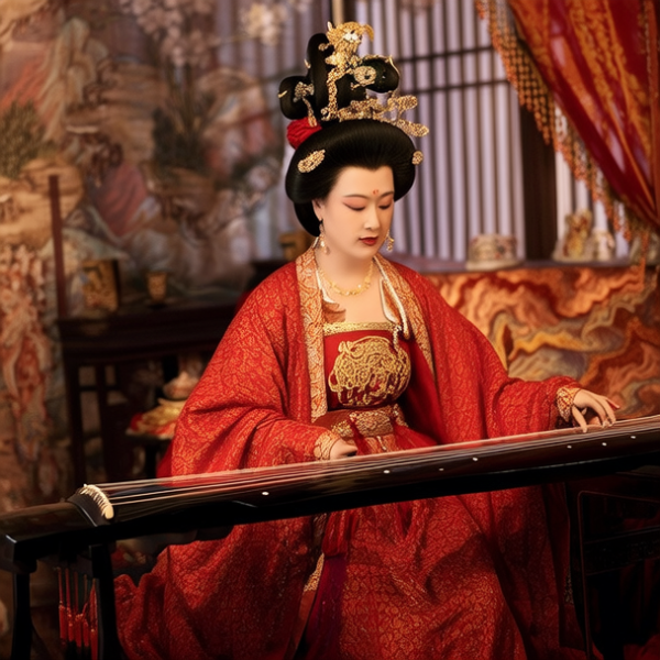 杨贵妃：中国古代四大美女之一，唐朝人。她以美貌和音乐才华著称，被誉为“唐朝第一美人”。