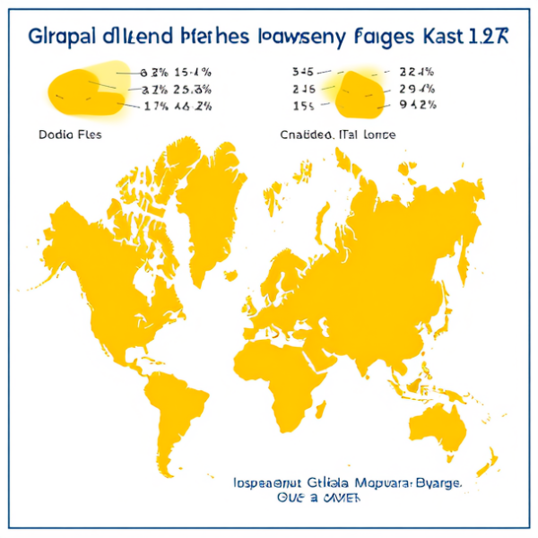 全球黄金分布图