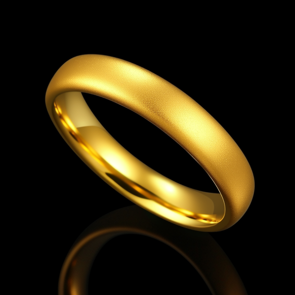 光圈金戒指图片 光圈金戒指图片