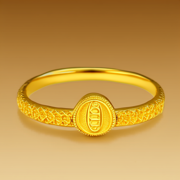 2克黄金戒指图片 2克黄金戒指图片