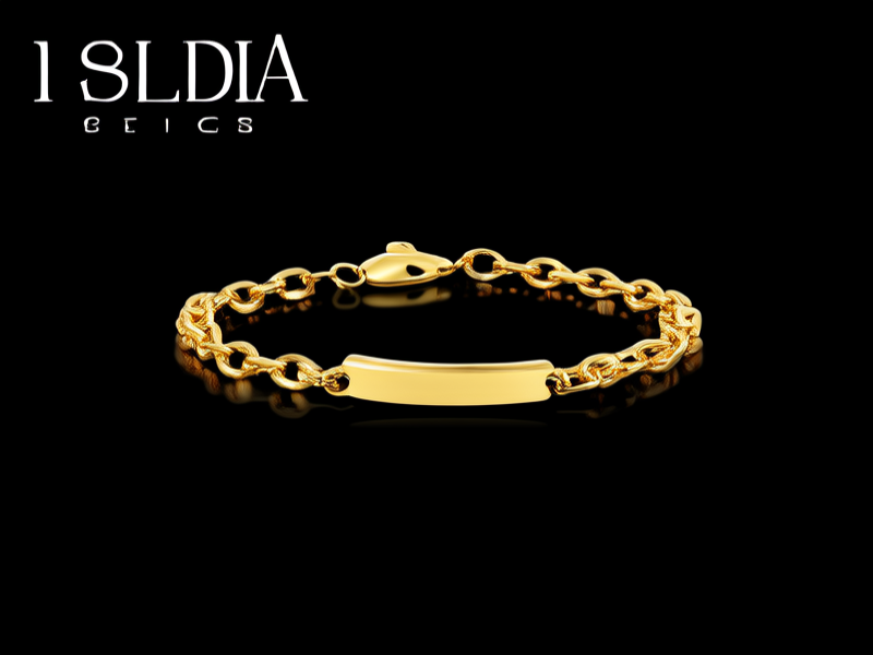 18k金手链图片