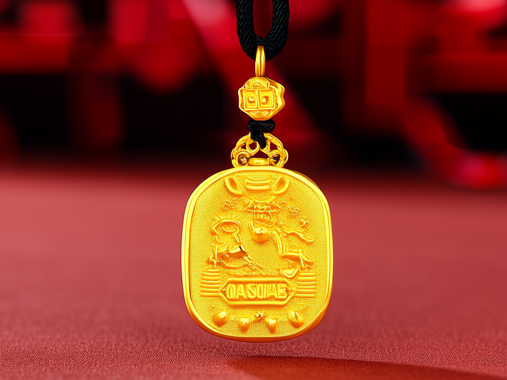 足金吊坠款式图片