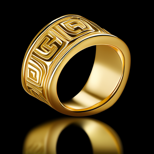 戒指黄金款式图片