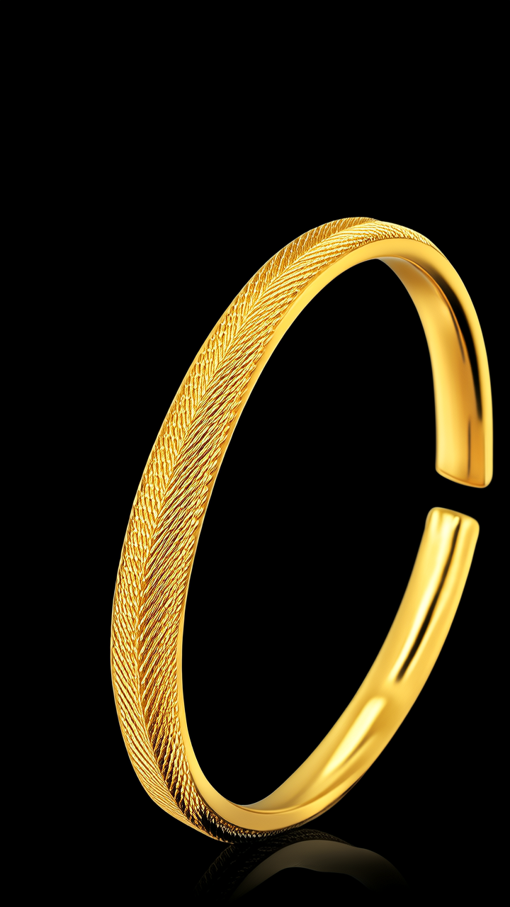 50克金手镯图片