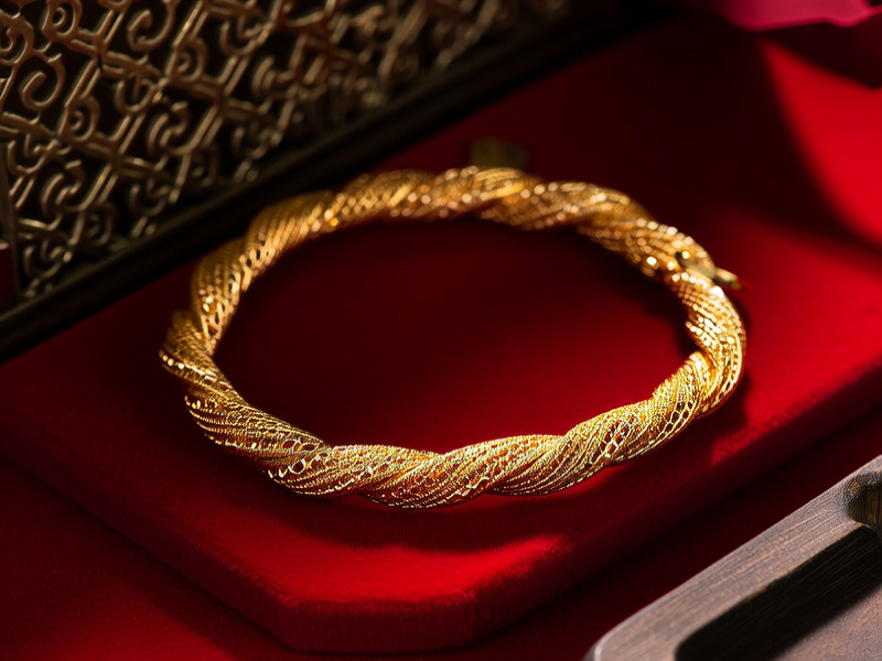 黄金两世欢手链图片