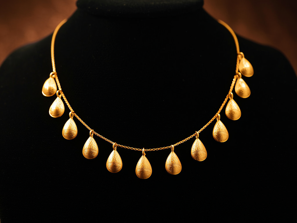 18k黄金吊坠图片