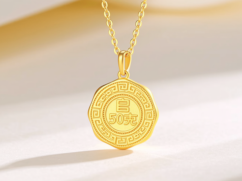 50克男士金项链图片